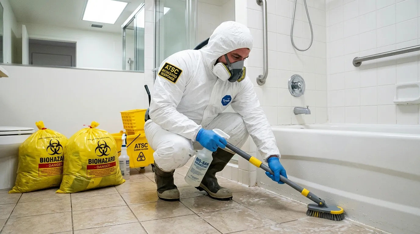 Decontamination equipment deployed for Blood Cleanup in Silver Hill